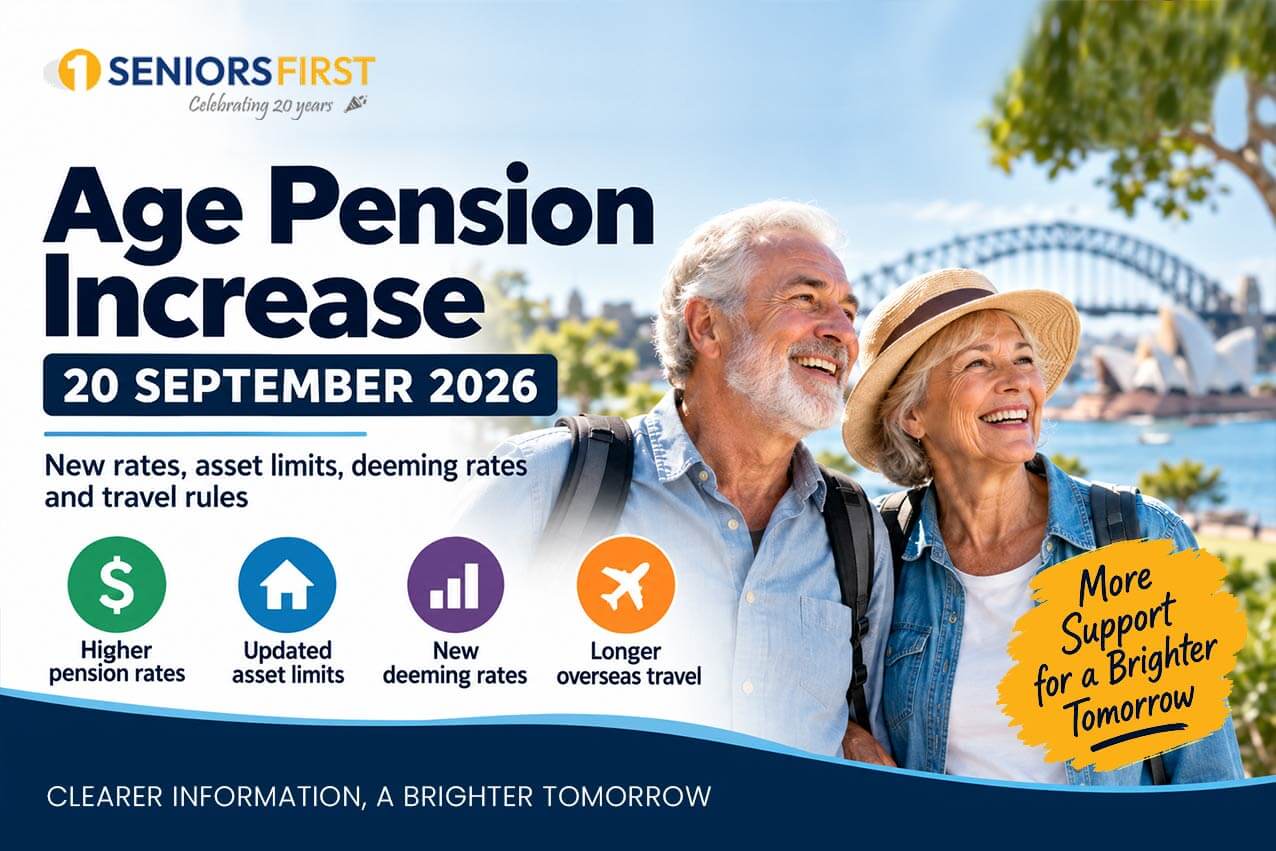 Age Pension increase September 2026