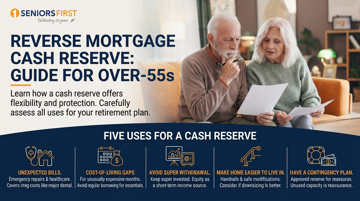 Reverse Mortgage Cash Reserve: Guide for Over-55s